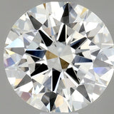 3/4 Carat Round Cut Natural Diamond - H VS2 - 0.77ct - EX Cut Grade