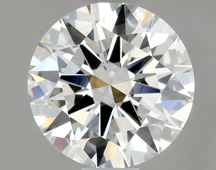 3/4 Carat Round Cut Natural Diamond - H VS2 - 0.77ct - EX Cut Grade