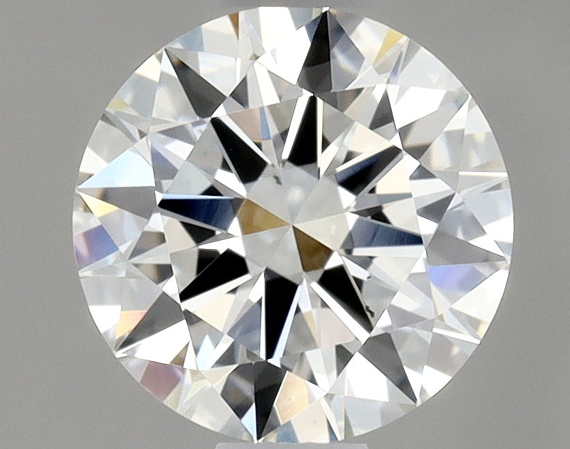 3/4 Carat Round Cut Natural Diamond - H VS2 - 0.77ct - EX Cut Grade