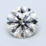 1.5 Carat Round - Natural Diamond - 1.5 - K - SI2 - EX - EX - EX