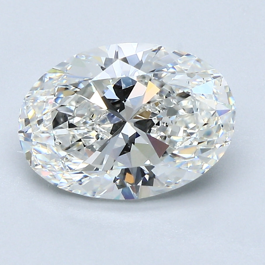 2.5 Carat Oval Cut Natural Diamond - G VS1 - 2.51ct - EX Cut Grade