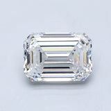 2 Carat Emerald - Natural Diamond - 2.01 - D - VVS2 - EX - EX