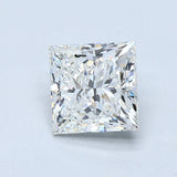 1.5 Carat Princess - Natural Diamond - 1.7 - H - VS2 - VG - EX - EX
