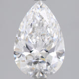 2 Carat Pear Shape Cut Natural Diamond - D VS1 - 2.01ct - EX Cut Grade