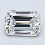 1.5 Carat Emerald - Natural Diamond - 1.57 - I - VVS1 - VG - EX - VG
