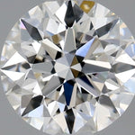 1/2 Carat Round Cut Natural Diamond - F IF - 0.55ct - EX Cut Grade