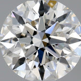 1/2 Carat Round Cut Natural Diamond - F IF - 0.55ct - EX Cut Grade