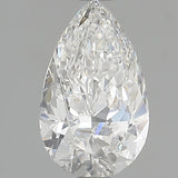 1.5 Carat Pear - Natural Diamond - 1.7 - G - SI2 - VG - EX - EX