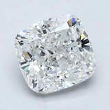 2 Carat CUSHION - Natural Diamond - 2.01 - F - SI1 - VG - EX - EX
