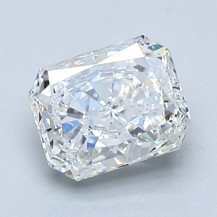 1.5 Carat Radiant Cut Natural Diamond - G VS2 - 1.5ct - VG Cut Grade