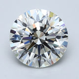 3 Carat Round - Natural Diamond - 3.01 - I - VS1 - EX - EX - EX