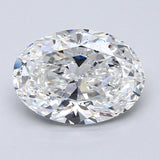 2.5 Carat Oval - Natural Diamond - 2.7 - E - SI1 - EX - EX - VG