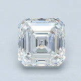 1.5 Carat Asscher - Natural Diamond - 1.55 - G - VVS2 - EX - EX