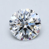 1 Carat Round - Natural Diamond - 1.03 - E - SI1 - EX - EX - EX