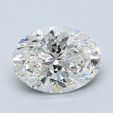 1.5 Carat Oval - Natural Diamond - 1.51 - H - SI1 - VG - EX - VG