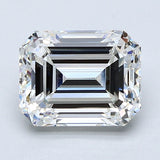 2 Carat Emerald - Natural Diamond - 2.04 - H - VS1 - VG - VG - G