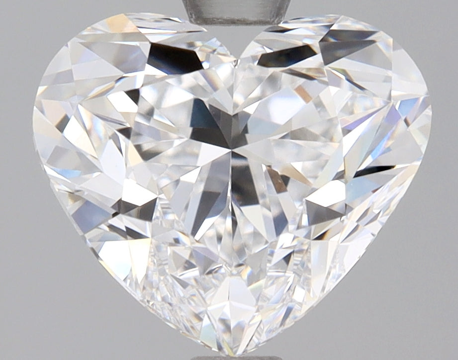 2 Carat Heart Shape Cut Natural Diamond - D VS1 - 2.01ct - EX Cut Grade