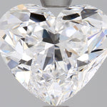 2 Carat Heart Shape Cut Natural Diamond - D VS1 - 2.01ct - EX Cut Grade