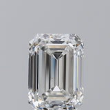 2.5 Carat Emerald - Natural Diamond - 2.5 - F - VS2 - VG - EX - VG