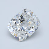 5.5 Carat Cushion - Natural Diamond - 5.52 - E - VS1 - VG - EX - EX