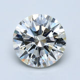 4 Carat Round - Natural Diamond - 4.01 - H - IF - EX - EX - EX