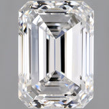 2.5 Carat Emerald - Natural Diamond - 2.5 - E - VS1 - VG - EX