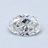 3/4 Carat Oval - Natural Diamond - 0.77 - D - VVS2 - EX - VG