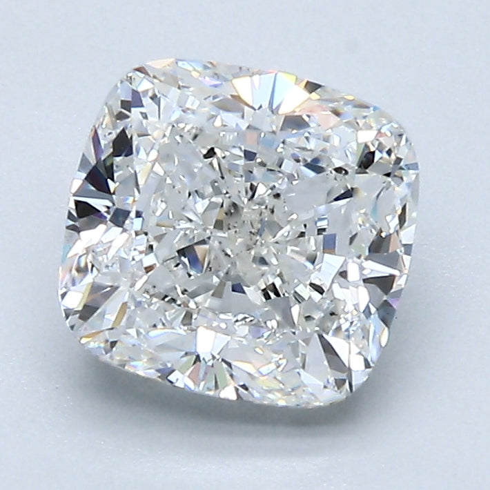 2 Carat Cushion Cut Natural Diamond - H SI2 - 2.02ct - VG Cut Grade
