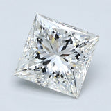 1.5 Carat Princess - Natural Diamond - 1.62 - I - VS1 - VG - G - G