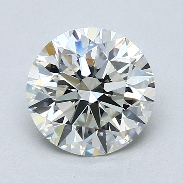 1.5 Carat Round Cut Natural Diamond - J VS2 - 1.68ct - EX Cut Grade