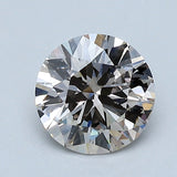 1 Carat Round - Natural Diamond - 1.23 - K - SI2 - F - VG - f