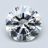 2 Carat Round - Natural Diamond - 1.82 - G - IF - EX - EX - EX