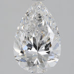 2 Carat Pear Shape Cut Natural Diamond - D VS1 - 2.01ct - EX Cut Grade