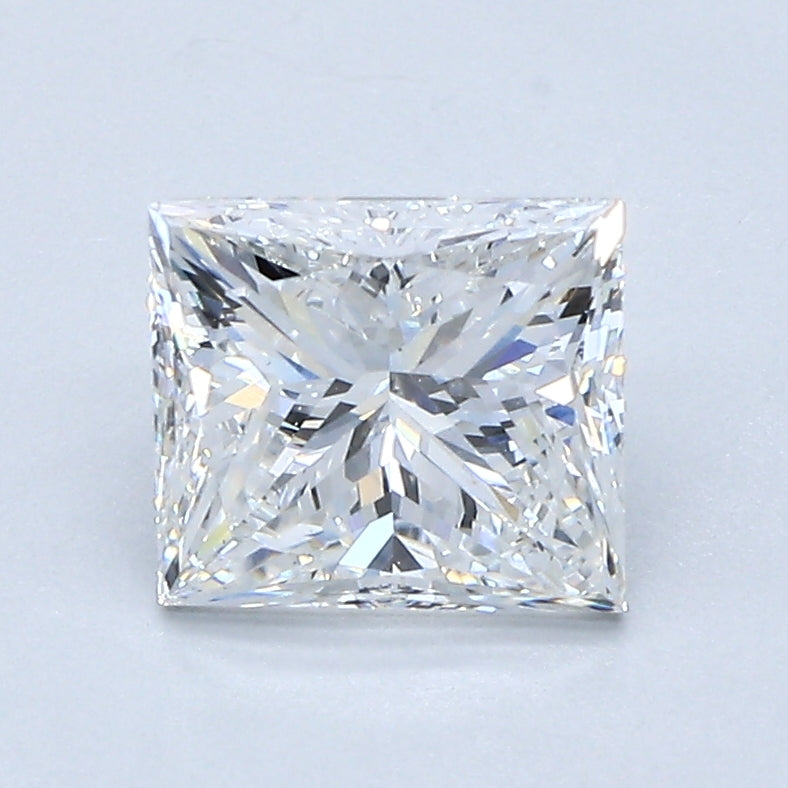 1.5 Carat Princess Cut Natural Diamond - G VS1 - 1.51ct - EX Cut Grade