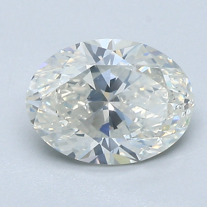 1 Carat Oval Cut Natural Diamond - I SI2 - 1.22ct - VG Cut Grade