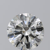 4 Carat Round - Natural Diamond - 4.01 - J - SI2 - EX - EX - VG