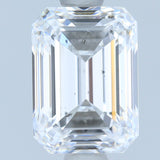 1 Carat Emerald - Natural Diamond - 1.01 - D - SI1 - EX - VG