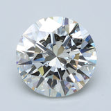 6 Carat Round - Natural Diamond - 6.08 - J - VS2 - EX - EX - EX