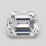 1.5 Carat Emerald - Natural Diamond - 1.41 - D - VS1 - VG - VG