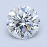 1.5 Carat Round - Natural Diamond - 1.52 - F - SI1 - VG - VG - VG