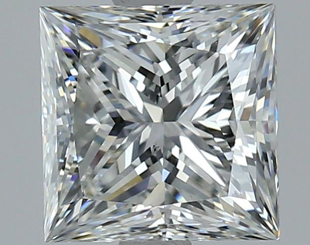2.5 Carat Princess Cut Natural Diamond - G VS2 - 2.4ct - EX Cut Grade