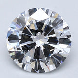 2 Carat Round - Natural Diamond - 2.01 - D - VS1 - G - EX - VG