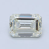 2.5 Carat Emerald - Natural Diamond - 2.5 - L - SI1 - EX - EX
