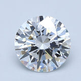 2 Carat Round - Natural Diamond - 2.02 - D - FL - EX - EX - EX