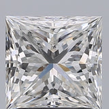 1.5 Carat Princess - Natural Diamond - 1.51 - F - SI2 - VG - EX - EX