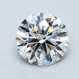 2.5 Carat Round - Natural Diamond - 2.4 - H - VS1 - EX - EX - EX