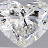 2.5 Carat Heart - Natural Diamond - 2.52 - I - SI2 - EX - EX