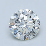 2 Carat Round - Natural Diamond - 2.02 - F - VS1 - EX - EX - EX