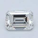 3.5 Carat Emerald - Natural Diamond - 3.5 - F - VVS1 - EX - EX