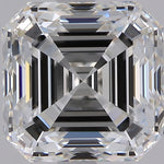 2.5 Carat Asscher Cut Natural Diamond - G VS1 - 2.5ct - EX Cut Grade